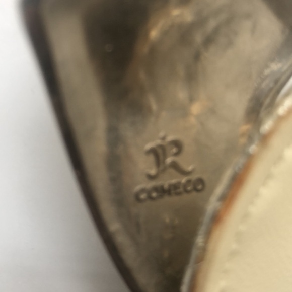 JR Comeco adjustable silver snakeskin belt. - Picture 9 of 12